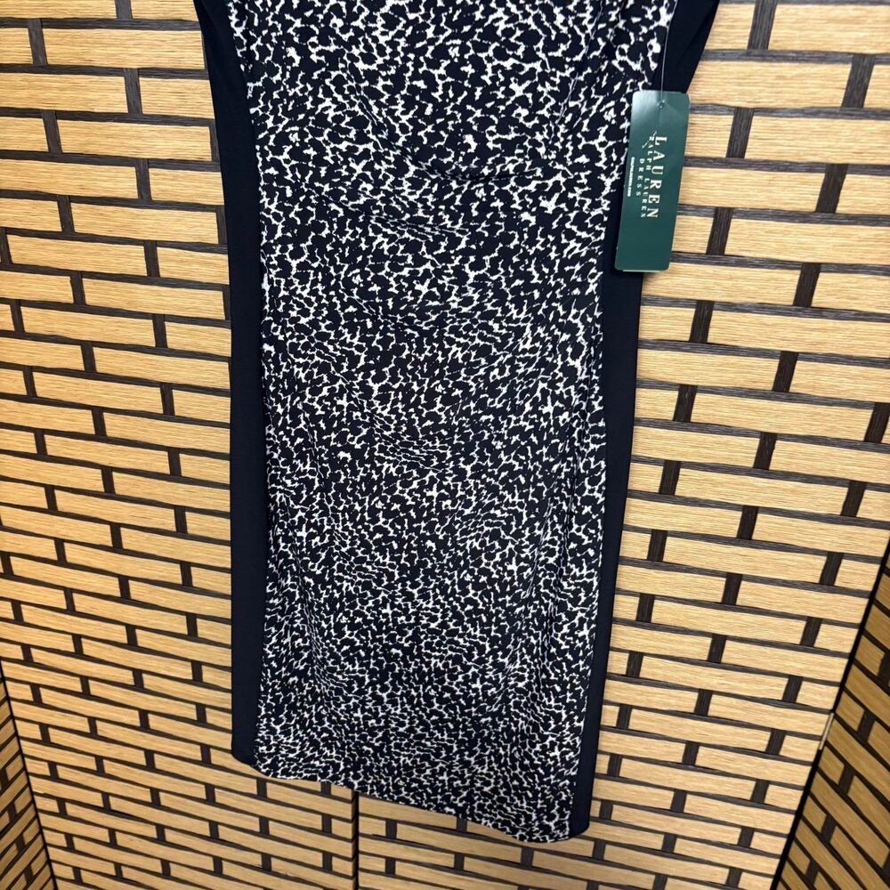 Lauren Ralph Lauren Black‎ And White Dress Size 2 - Picture 4 of 8